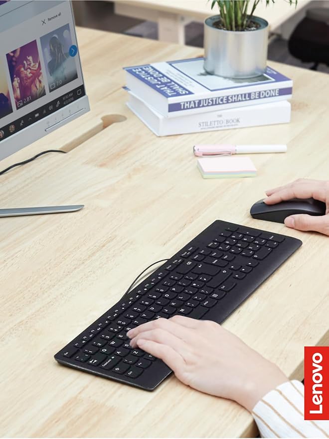 Lenovo 300 USB Keyboard, Adjustable Tilt, Windows 7/8/10, GX30M39655 - Image 6