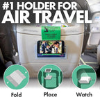 Airplane Phone Holder, Flexible Cell Phone Holder, Folding Cellphone Stand - Image 2