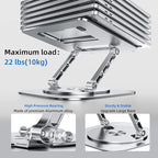 Adjustable Laptop Stand for Desk, Ergonomic Riser - Image 4