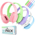 Classroom Headphones-Bulk 10-Pack, by Sonitum