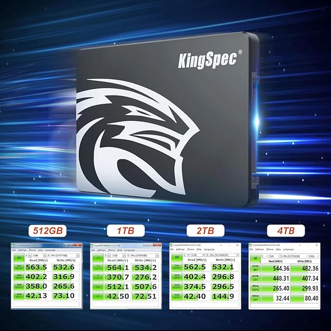 KingSpec 2TB 2.5 SSD SATA III Internal - Image 3