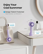 Gaiatop Mini Portable Fan, Small and Powerful, Cute Design 3 Speed Personal - Image 2