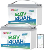 Redodo 12V 140Ah Dual Purpose Lithium Marine Battery, 1000CCA Group 31 by PrimeDayRedodoSaveup55