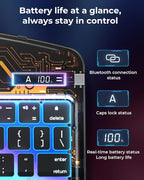 TSQQST Clear Wireless Keyboard Case - Image 4