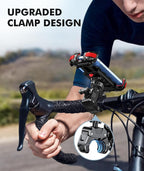 Motorcycle Phone Mount, Upgrade Bike Phone Mount, 360° Rotatable Phone Holder - Image 2