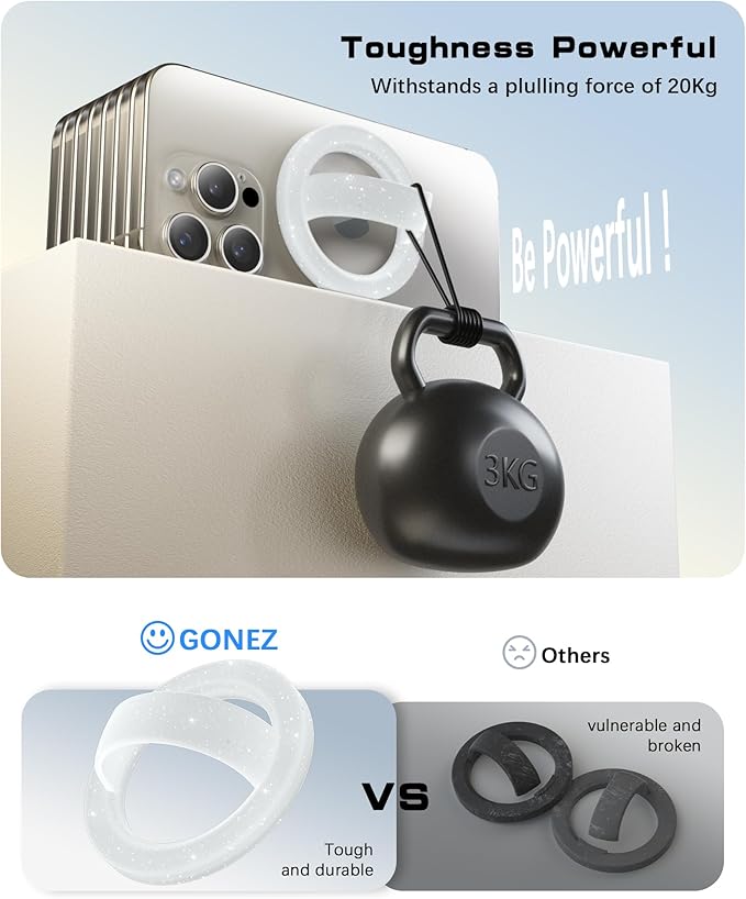 GONEZ Magnetic Phone Grip Compatible - Image 3