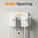 Surge Protector Outlet Extender, TESSAN Multi Plug Splitter - Image 5