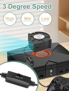 75mm x 30mm USB Blower Fan 5V Turbine Centrifugal Blower Fan - Image 6