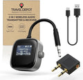 Airplane Bluetooth Transmitter Receiver by TRAVELDEPOT