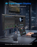 VENTION 13-in-1 Laptop Docking Station 3 Monitors - Image 5