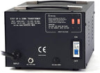 LiteFuze LT Series 5000 Watt Voltage Converter Transformer Step Up/Down - 110v - Image 2