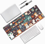 Gaming Mouse Pad Desk Pad, Extended Big Mouse Pad, 31.5x11.8 Inch Long Computer - Image 9