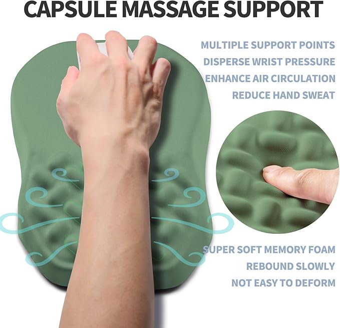 Ergonomic Raised Mouse Pad Wrist Support - Image 3
