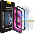 Screen Protector for iPhone 16 Plus&15 Plus, 3RD Colorless Anti-Blue Light by JESOHO