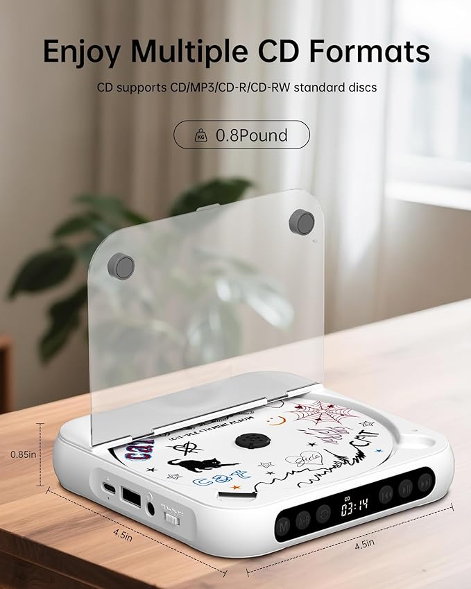 ENVYCLOUD CD Player Portable - Image 5
