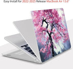 Teryeefi Compatible with M4 M3 M2 MacBook Air 13 inch Case 2025 2024 2023 2022 - Image 5