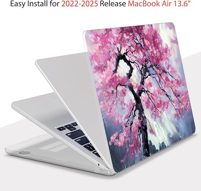 Teryeefi Compatible with M4 M3 M2 MacBook Air 13 inch Case 2025 2024 2023 2022 - Image 5