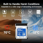 512GB CFexpress Type B Memory Card VPG400 Up to 1900/1500 MB/s Read/Write- - Image 7