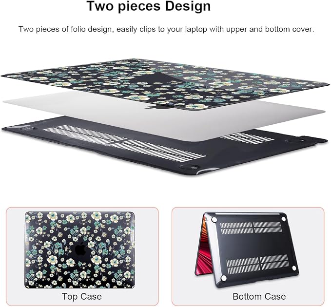 for MacBook Air 13 inch Case 2021 2020 2019 2018 Release M1 A2337 A2179 A1932 - Image 4