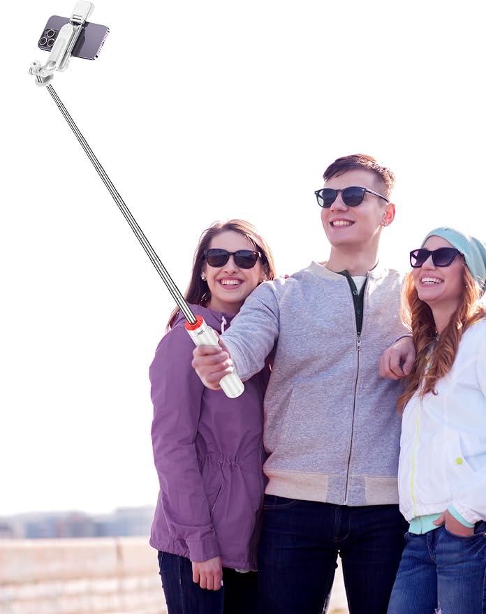 Selfie Stick Tripod with 2 Light, 3 Light Modes & 6 Brightness Levels - Image 9