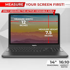 Magnetic Laptop Privacy Screen 14 Inch 16:10 - Image 2