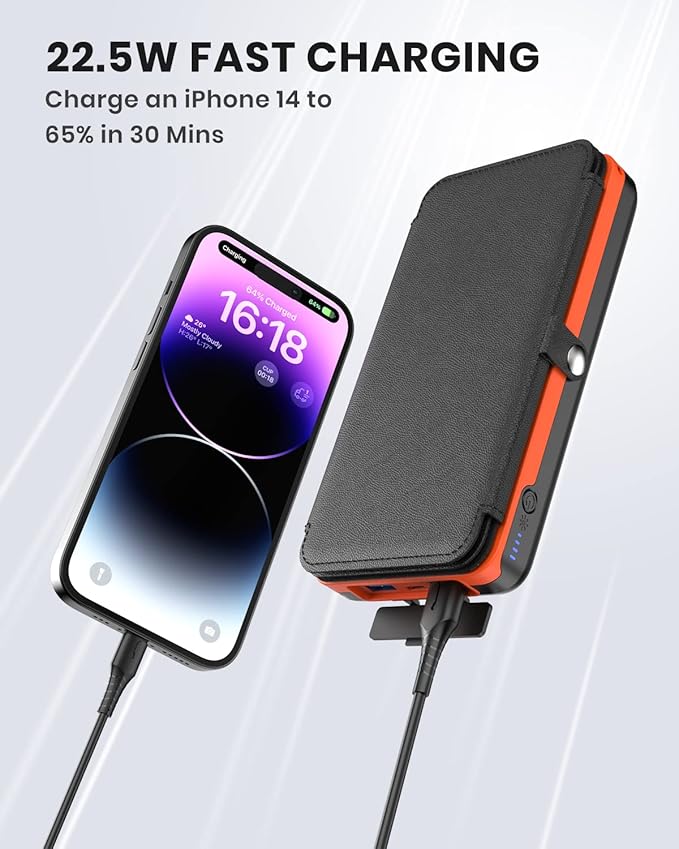 Hiluckey Solar Charger Power Bank 27000mAh - Image 2