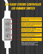 YM E-Bright Led Dimmer Switch Inline Mini Flash Strobe Blink Module Controller - Image 5