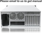RackChoice 4U Rackmount Server Chassis 8-Bay 12Gbps Hot-Swappable SATA/SAS - Image 3