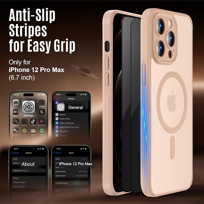 Designed for iPhone 12 Pro Max Case, Compatible - Image 6
