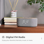 uscce Alarm Clock Bluetooth FM Radio: 10W Stereo Sound Speaker - Image 7