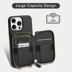 LAMEEKU for iPhone 15 Pro Wallet Case - Image 2