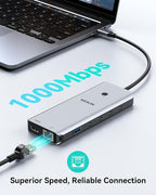 Laptop Docking Station Dual Monitor, USB C Hub - Image 7