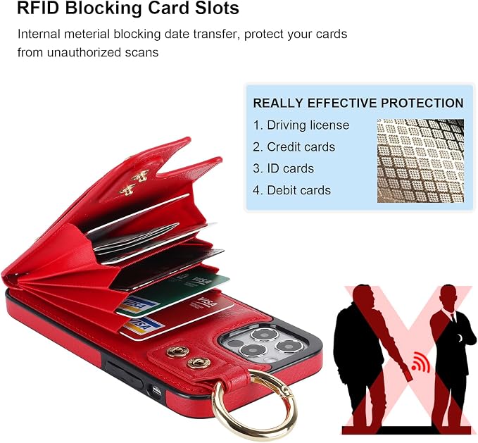 Folosu for iPhone 12/12 Pro Wallet Case - Image 5