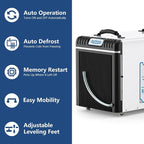 ALORAIR Basement/Crawl Space Dehumidifiers 198 Pint, 90 PPD, Auto Defrosting - Image 6