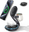 EXW Travel Charging Station for Magsafe Charger, Wireless Charging Station for by EXW