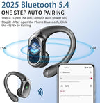 Wireless Earbuds, 2025 Bluetooth 5.4 Headphones Sport, 50Hrs HiFi Stereo Deep - Image 2