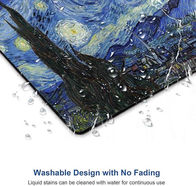 Mouse Pad, Premium-Textured Mouse Mat, Non-Slip Rubber Base Mousepad - Image 5