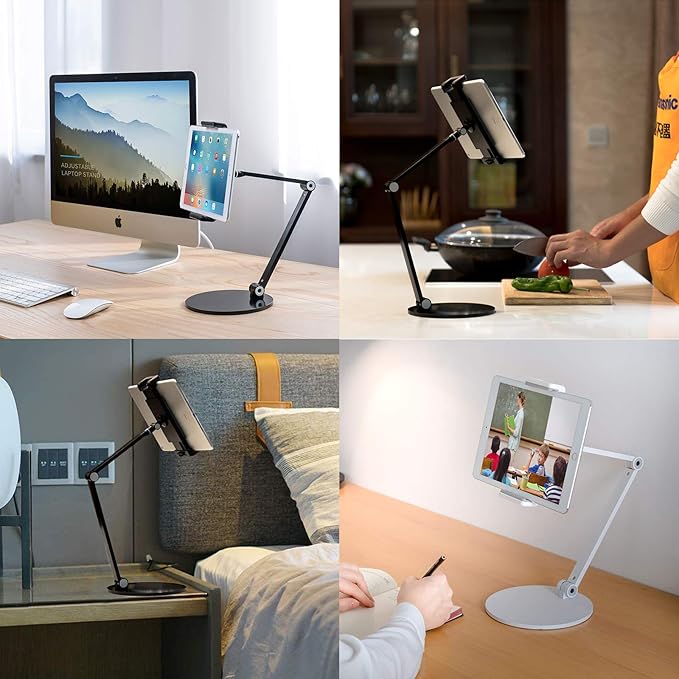 Surface Pro Stand, iPad Pro 12.9 Holder, iPad Pro 11/12.9, Air and More - Image 2