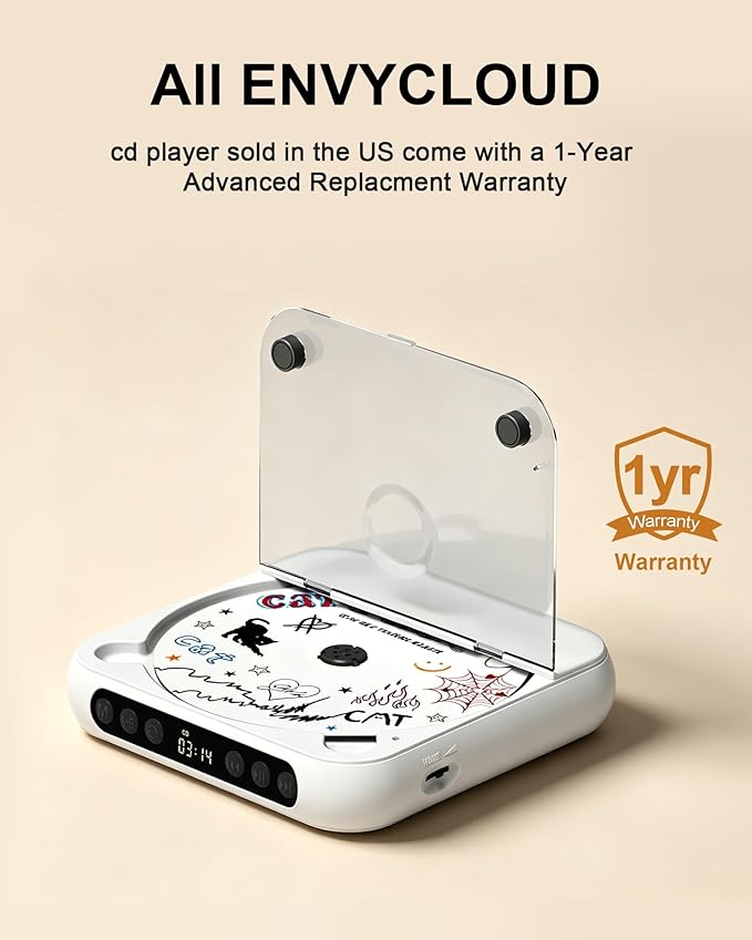 ENVYCLOUD CD Player Portable - Image 6