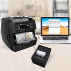 NUCOUN VC-3 Money Counter Machine Mixed Denomination, Value Counting, - Image 5