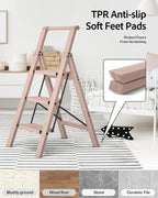 Taranta 3 Step Ladder, Lightweight Aluminum Step Stool - Image 7