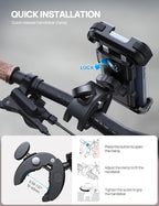 Bike Motorcycle Phone Holder Mount - Image 4