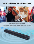 2 in 1 Separable Sound Bar for Smart TV, 2.2 Channel 32Inch Bluetooth 5.0 TV - Image 7