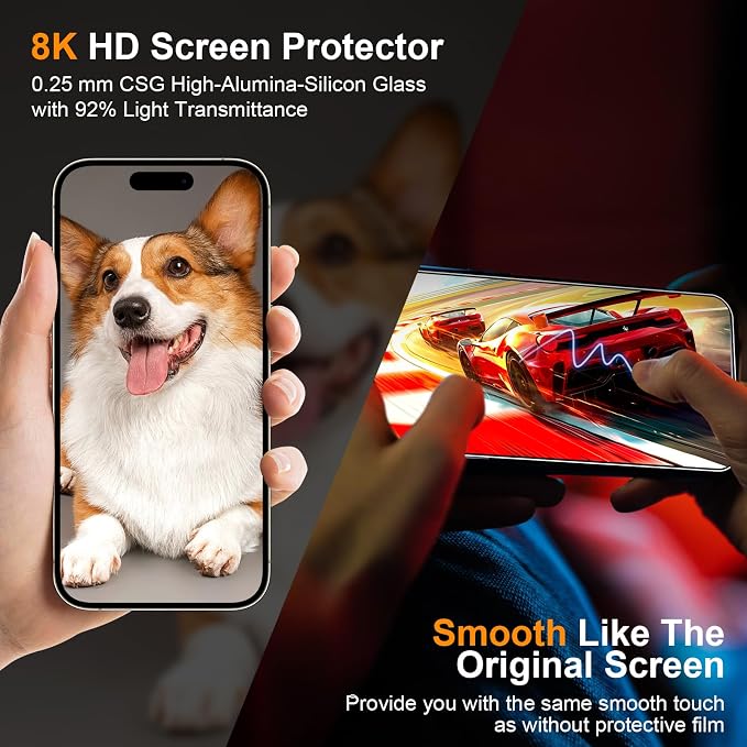 iPhone 15 Pro Screen Protector, Durable and Drop-Proof - Image 7