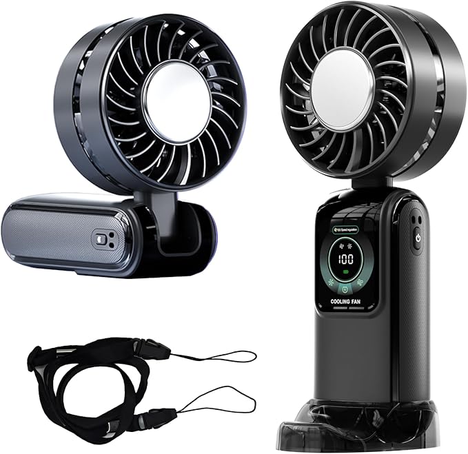 Blows Cold Air Portable Handheld Fan by GZEduld