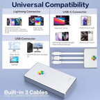 iDiskk MFi Certified 1TB External Hard Drive - Image 4