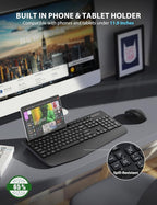 Wireless Keyboard and Mouse Combo - Image 3