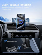 TOPGO Socket Car Phone Mount, Grip Air Vent Car Phone Holder, Compatible - Image 7