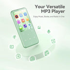 AGPTEK 64GB MP3 Player with Bluetooth, M3 2.4 inch Music Player with Speaker - Image 2