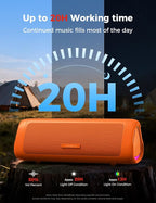 Bluetooth Speaker, 20W HD Sound, Portable Wireless, IPX5 Waterproof, - Image 5